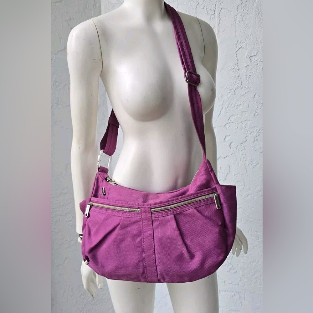 Travelon antitheft Purple and Teal Bag